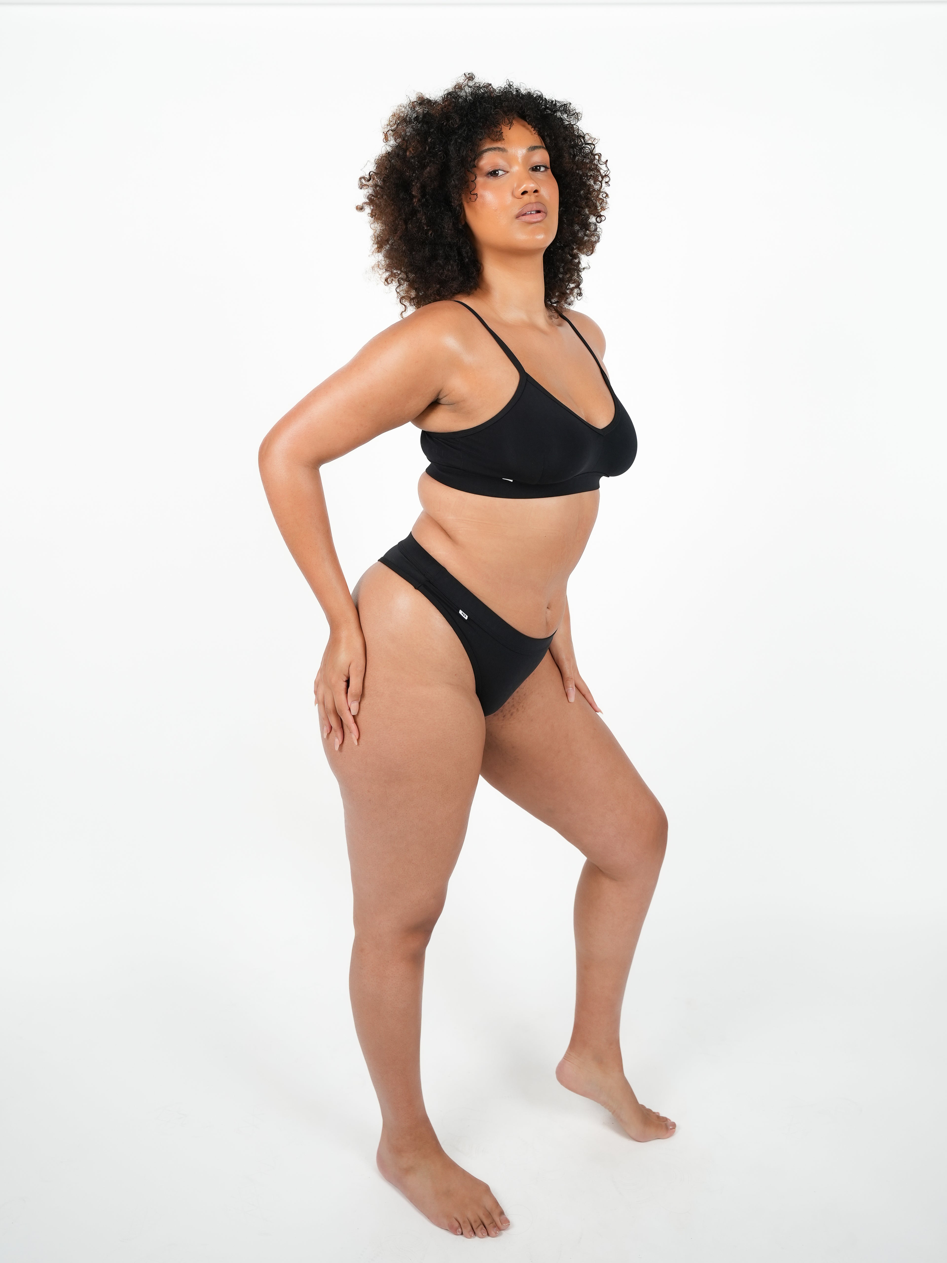 Bralette 3 Pack - Pitch Black