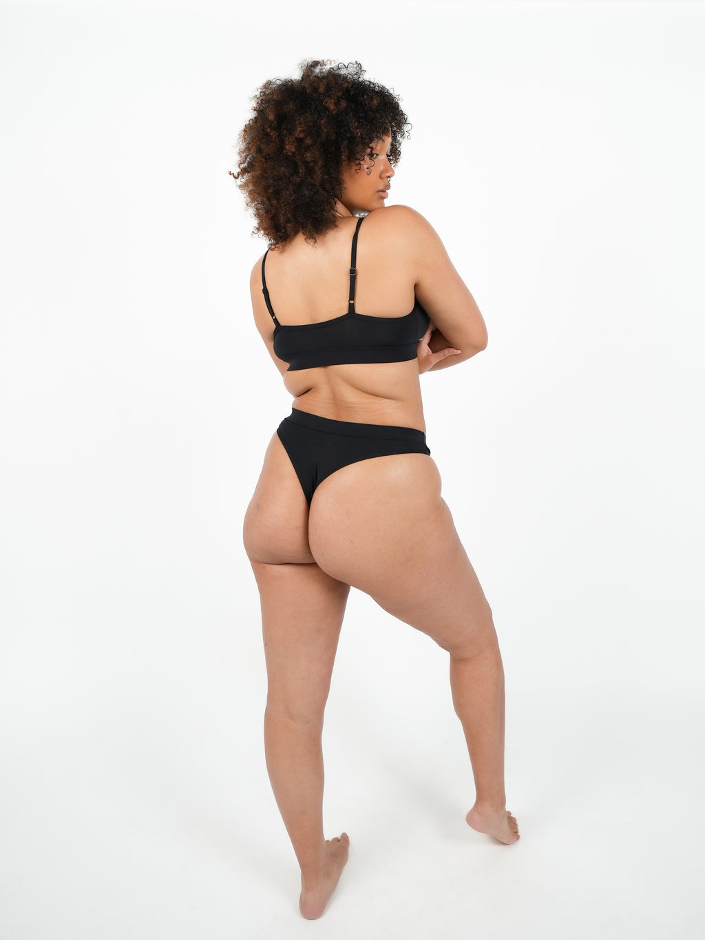 Thong 3 Pack - Pitch Black