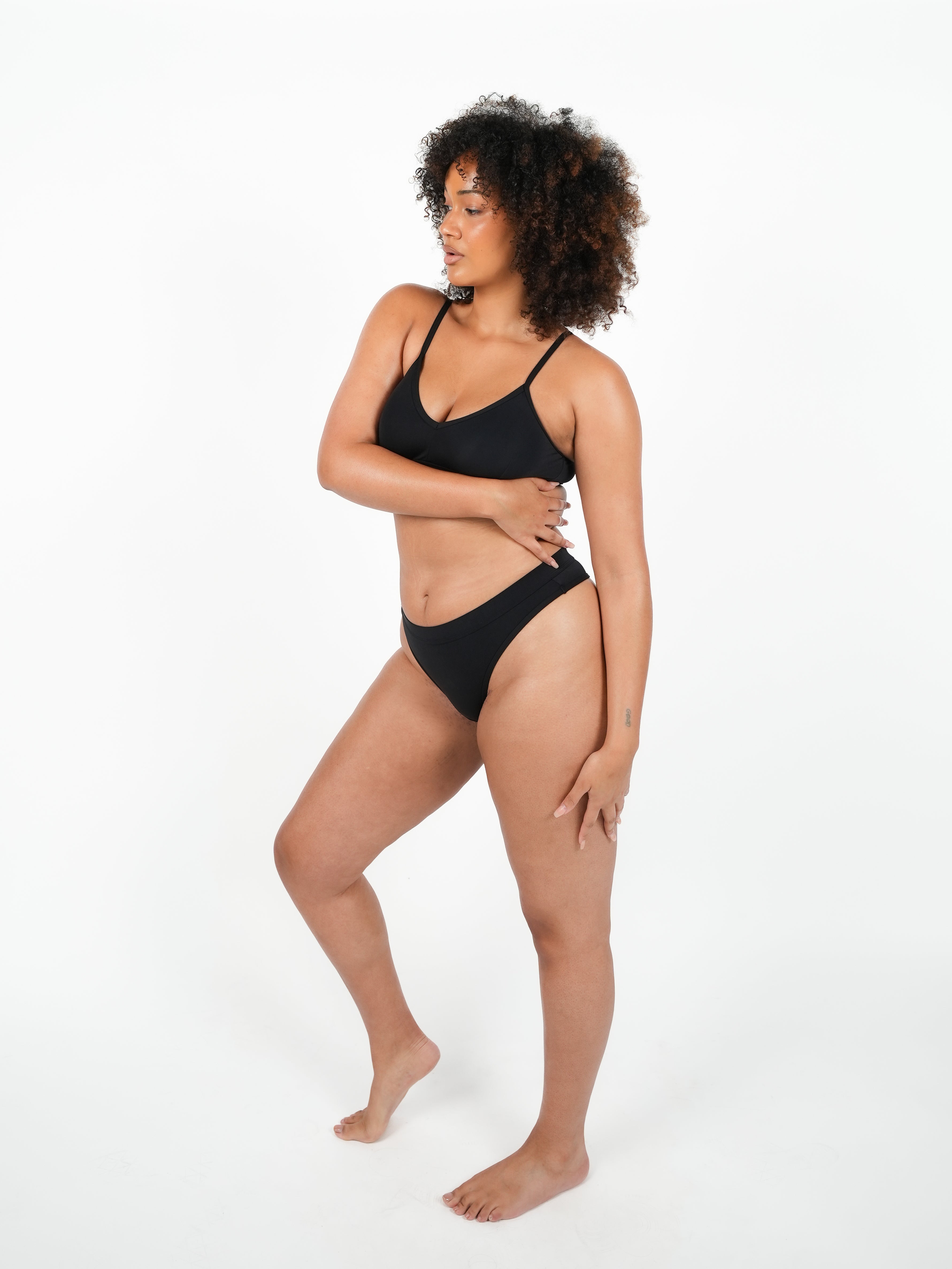 Thong 3 Pack - Pitch Black