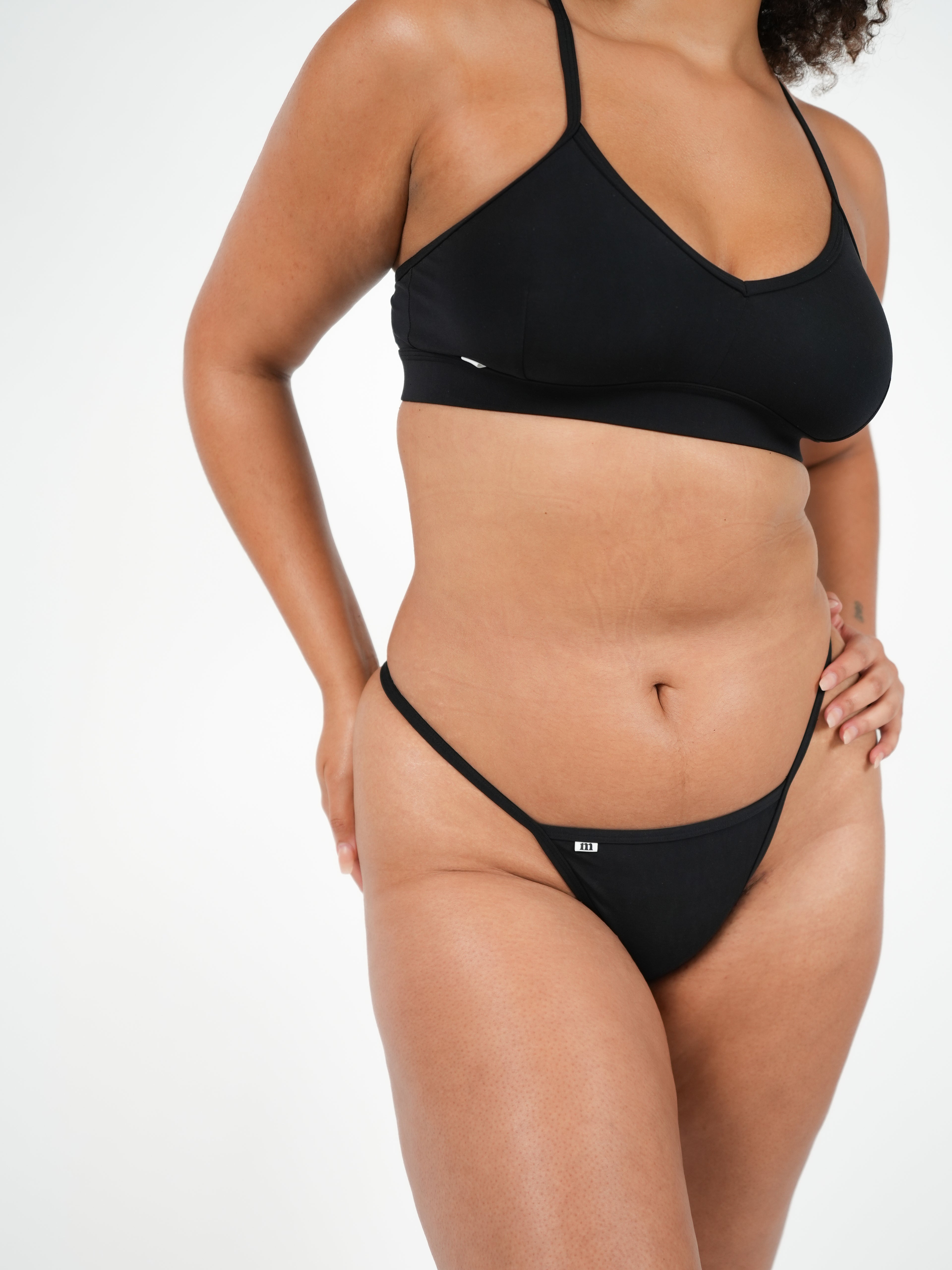 Bralette 3 Pack - Pitch Black